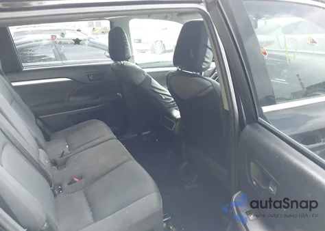 2014 Toyota Highlander Le из США, поврежденный, VIN 5TDZARFHXES005068